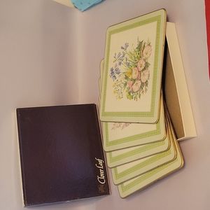 5 Piece Cloverleaf Meadow Flowers Table Mats